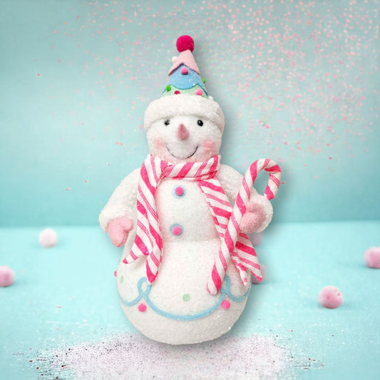 16in Snowman w/Scarf