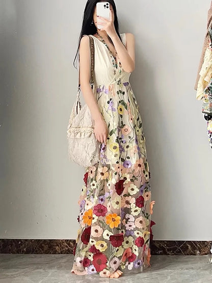 Enchanted Forest Maxi Dress