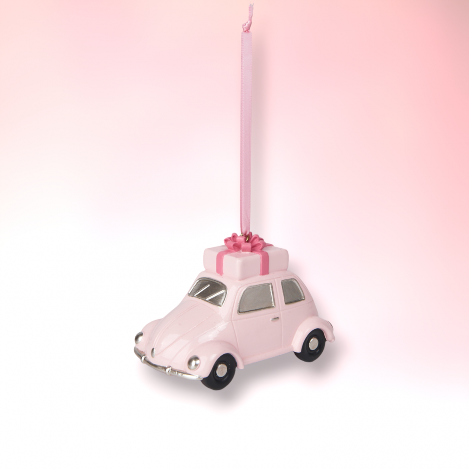 Pink Car Orn/2