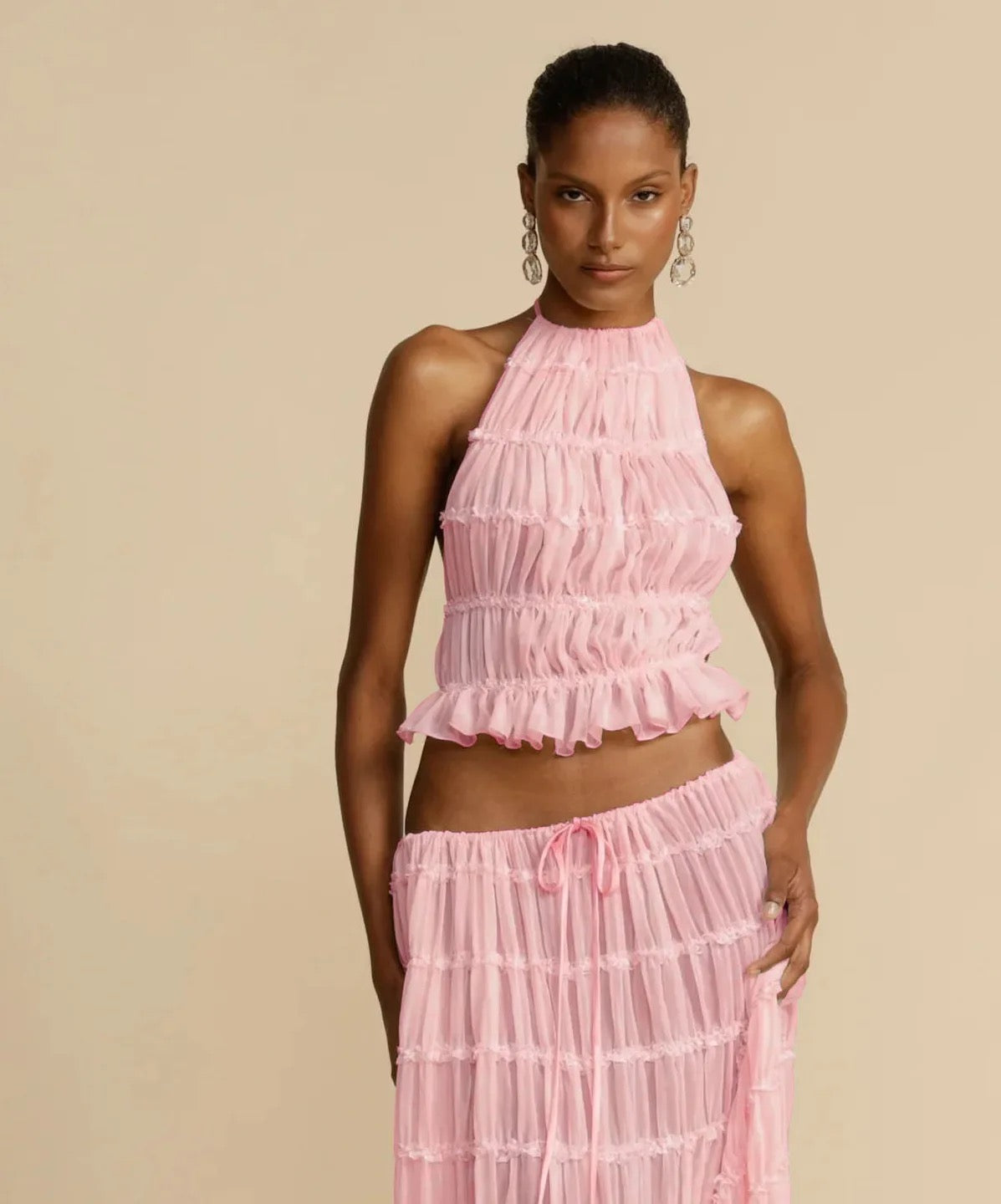 Ruffle Skirt Set Buttercup