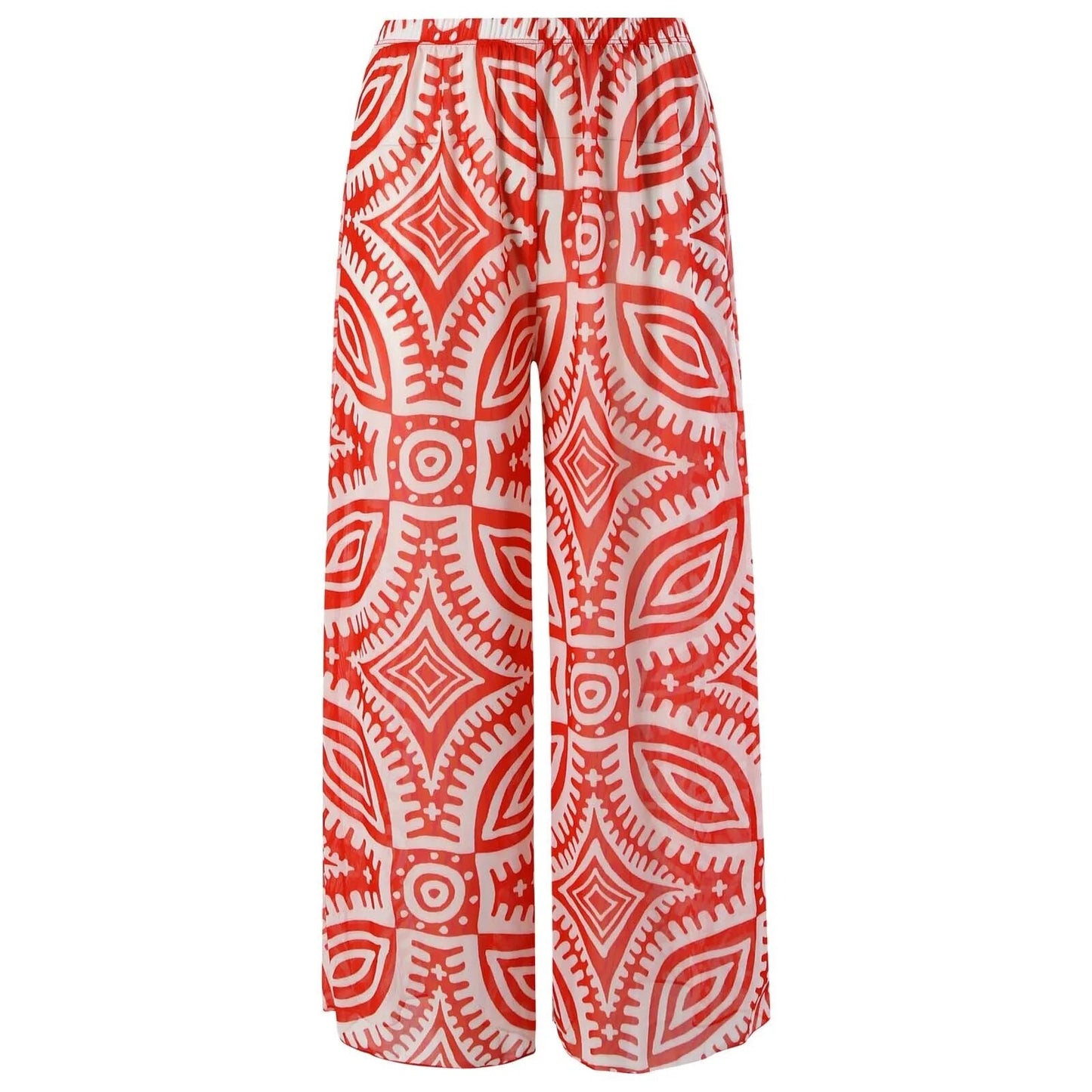 Red Tribal Swimsuit