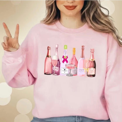Pink Champagne Sweatshirt