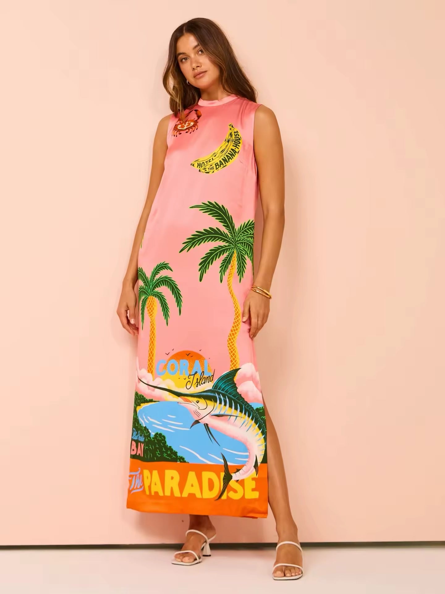 Paradise Inn Maxi Dress