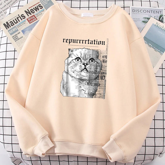 Reputation Cat Sweatshirt