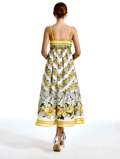 Sunflower Midi Sundress