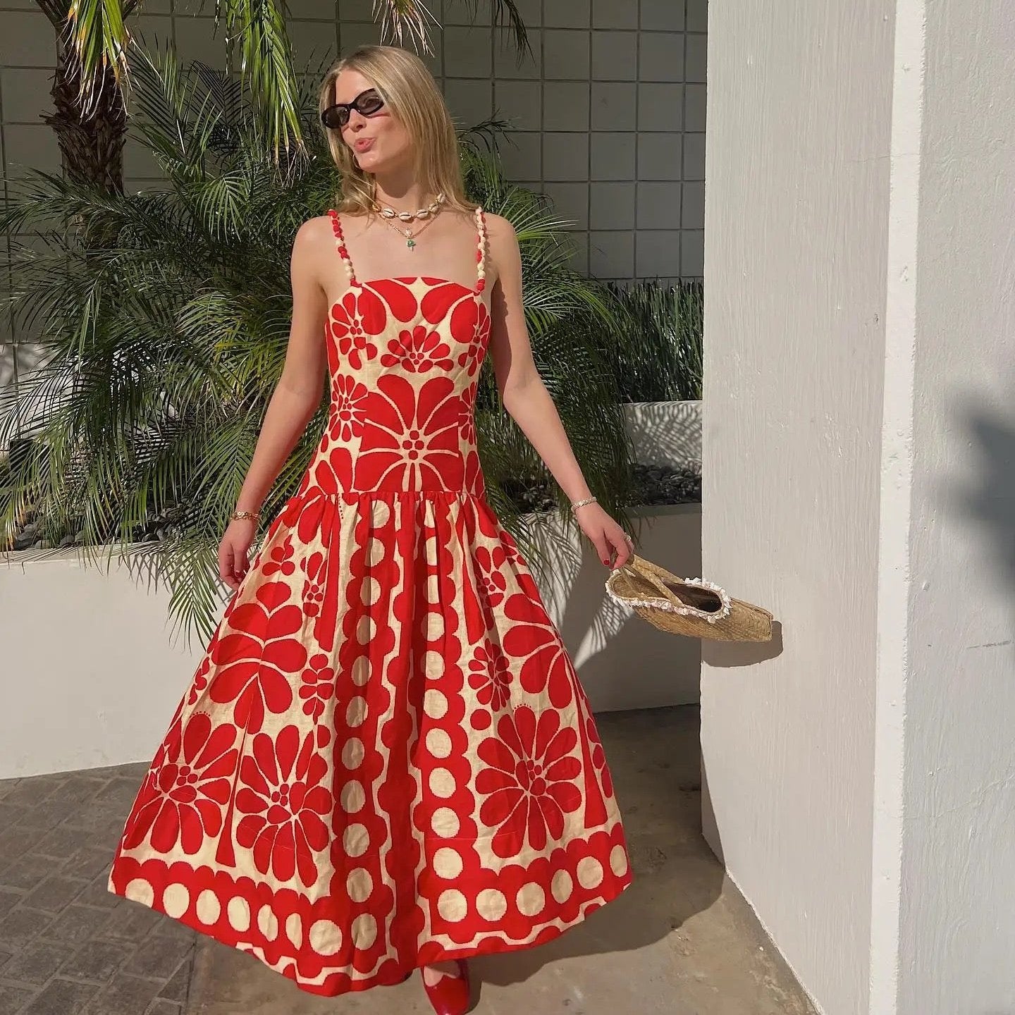 Red Sundress