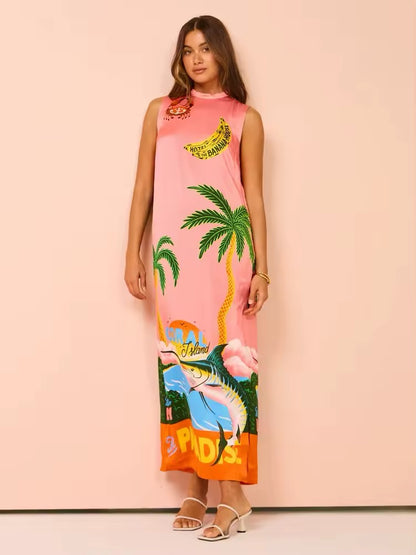 Paradise Inn Maxi Dress