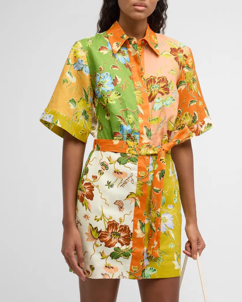 Hotel Lamu floral-print dress
