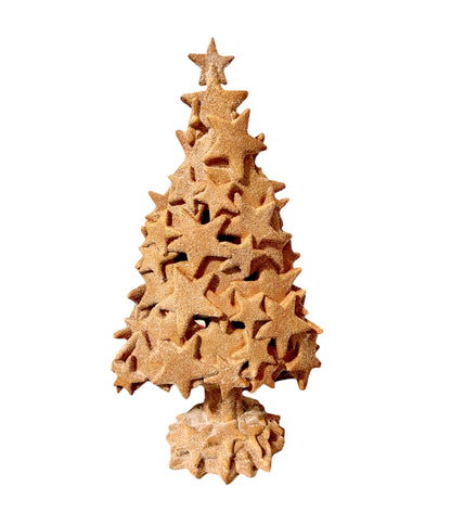 LED Gingerbread Star Cookie Tree