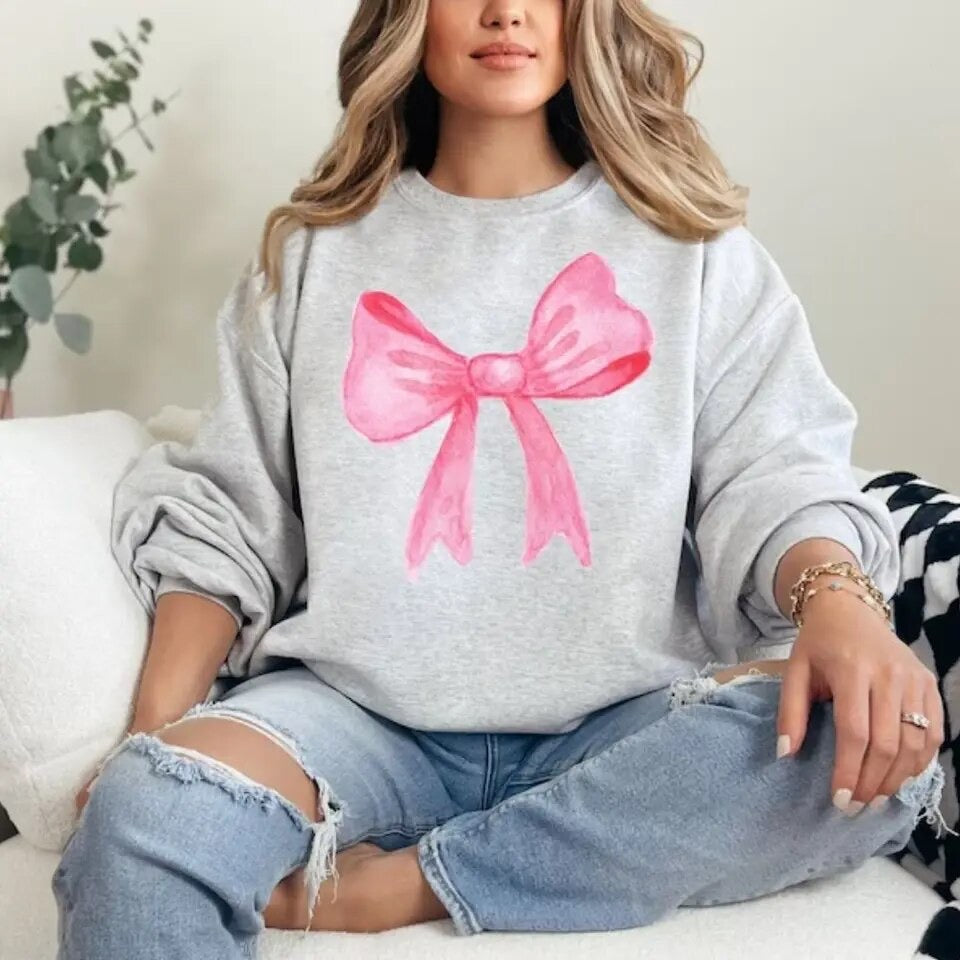 Grande Coquette Bow Sweatshirt