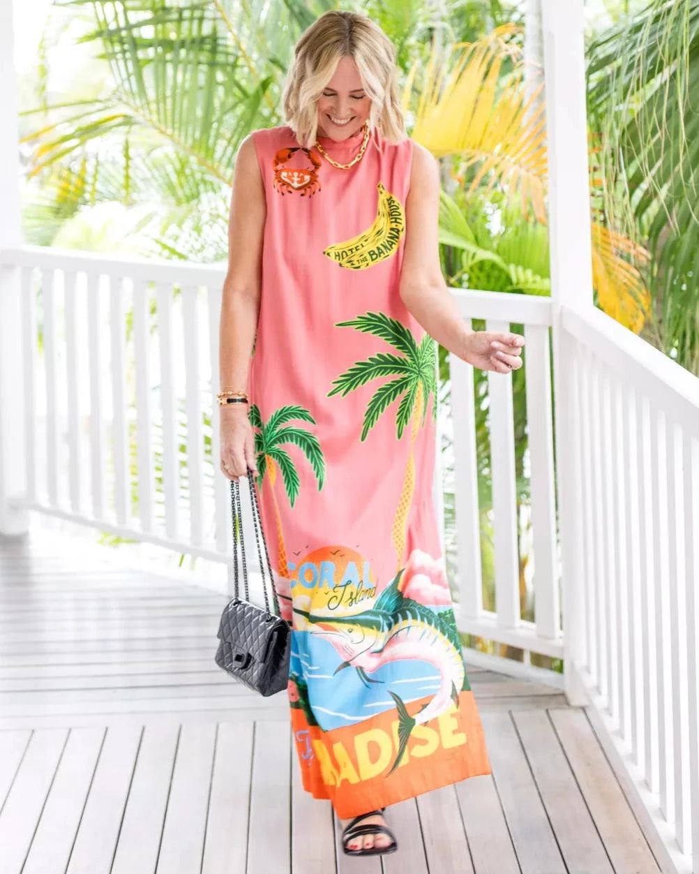 Paradise Inn Maxi Dress