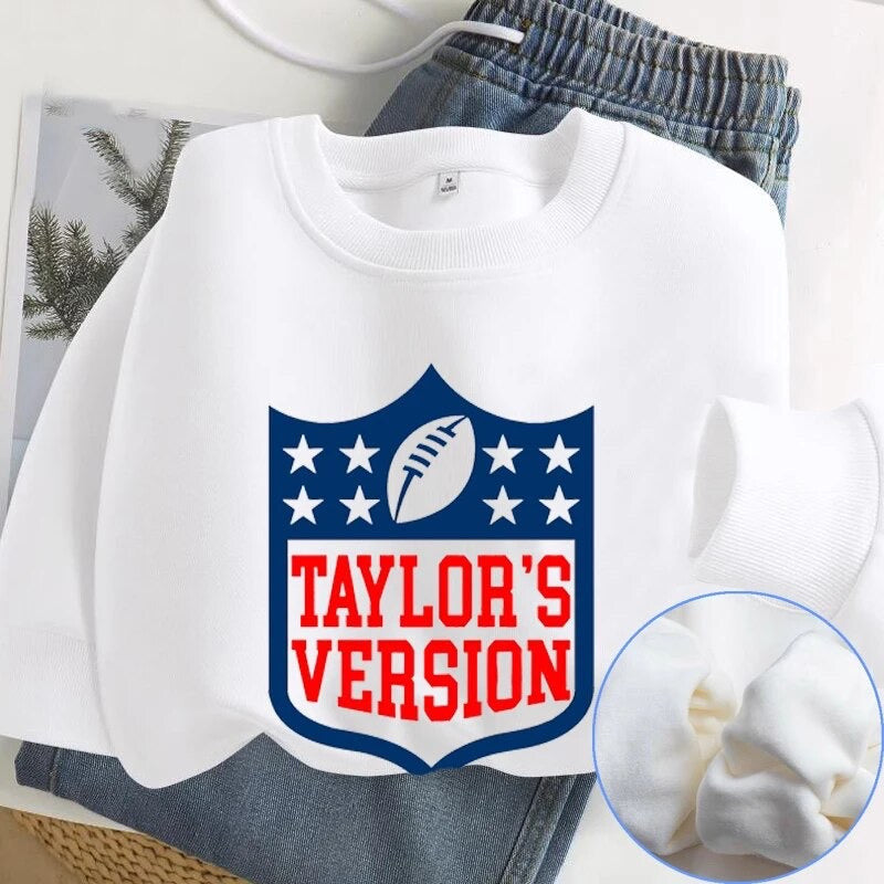 Taylor's Version Football Sweatshirt