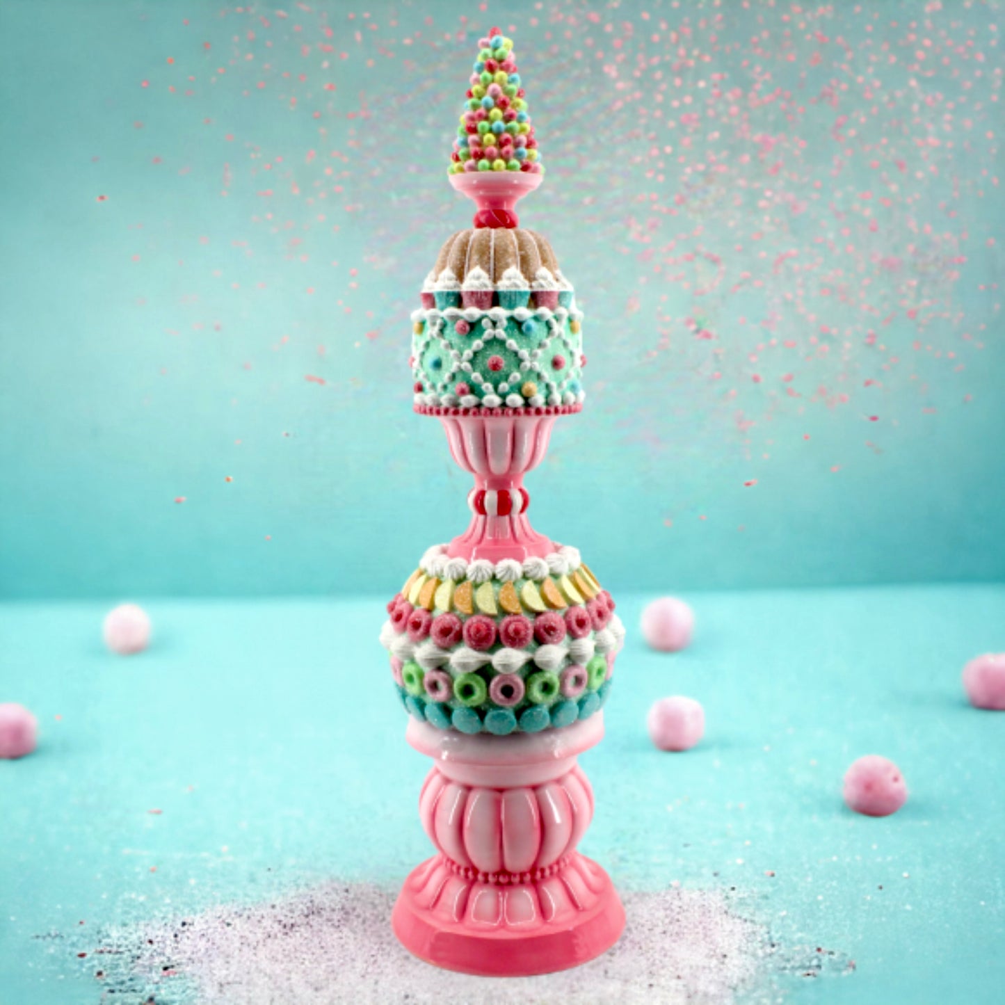 Candy Land Christmas Topiary