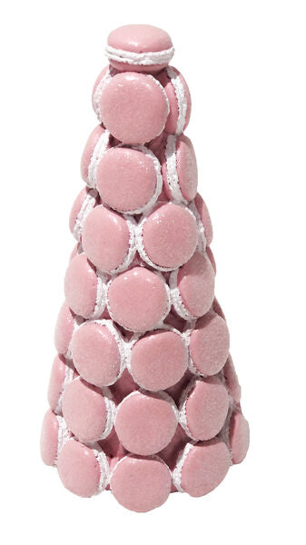 Macaron Tree Glitter Dusted PInk