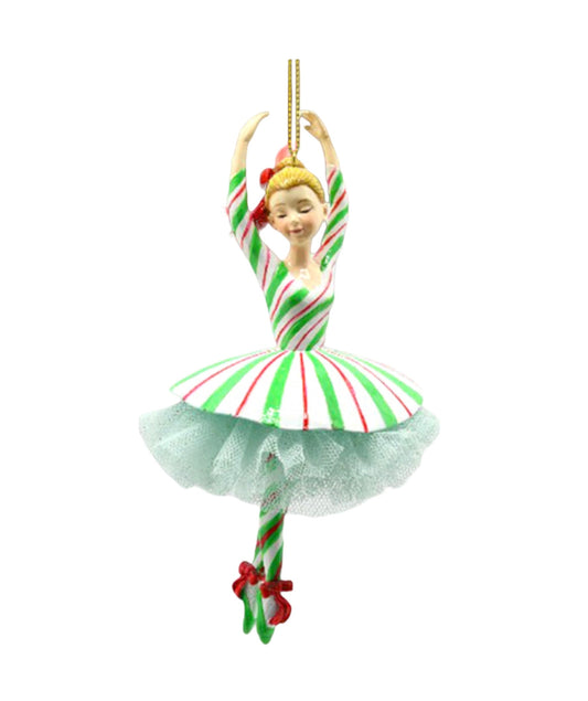 Ballerina Green Peppermint Orn