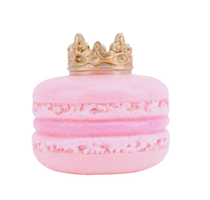 Macaron Pink w/Gold Crown Orn
