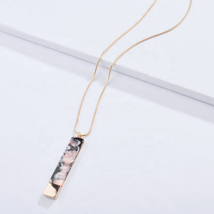 Marble Bar Necklaces