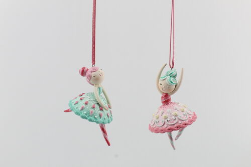 Candy Ballerina Ornaments