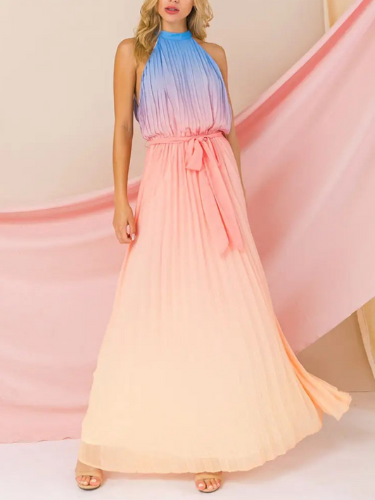 Ava Peach Dress