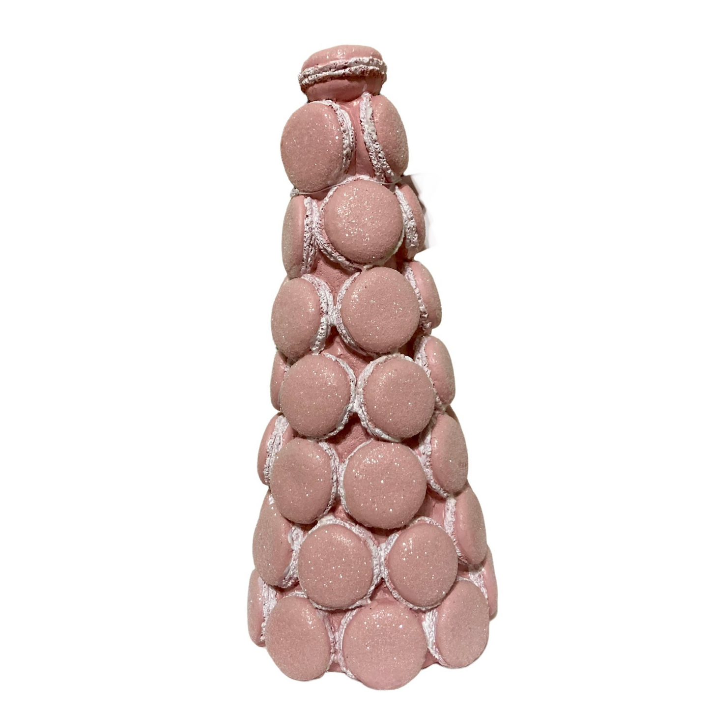 Macaron Tree Glitter Dusted PInk