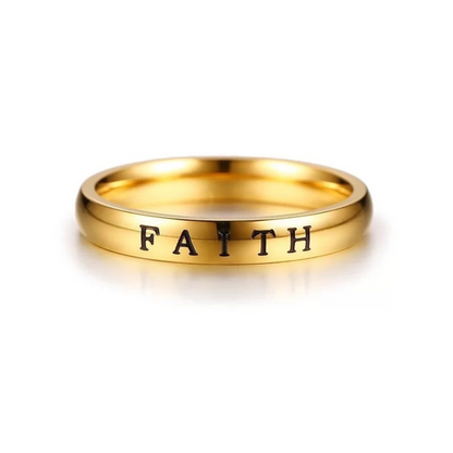 Faith Hope Love Rings