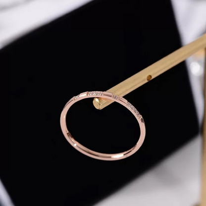 Rose Gold Crystal Ring