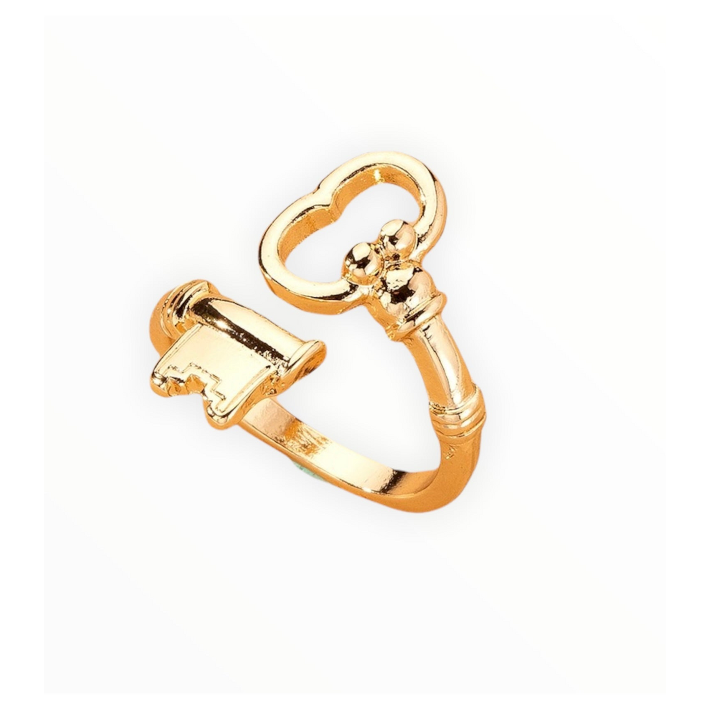 Gold Vintage Key Ring