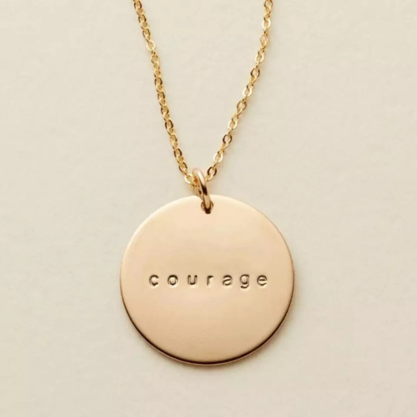 I Am Courage Pendant