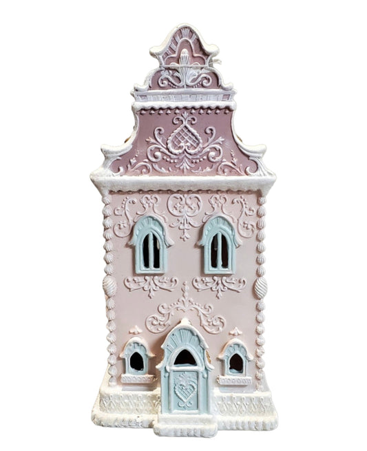 Pink Cookie Factory Gingerbread  House