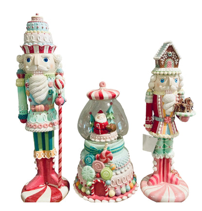 Candy Machine with Santa Figurine