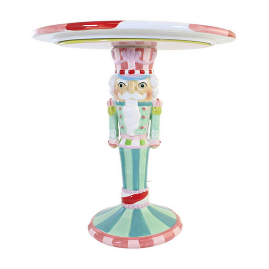 Nutcracker Dessert Server Pastel