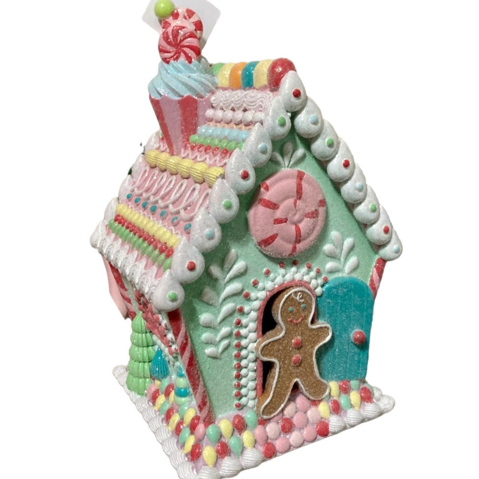 Cookie Gingerbread House LED 13"