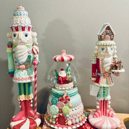 Candy Machine with Santa Figurine
