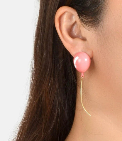 Pink Balloon Earrings
